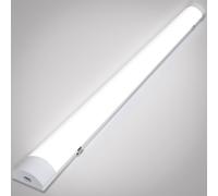 karpal LED Lampe d'atelier étanche 36W 120CM Lampe d'atelier IP65 Plafonnier pour garage cave bureau