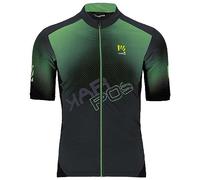 KARPOS 2500883-072 Jump Jersey T-Shirt Homme Print 1 Ombre BLU Green Fluo B Taille XL