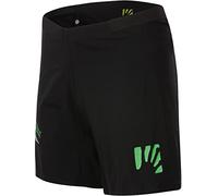 KARPOS 2500937-002 LAVAREDO Over Short Shorts Homme Black/Green Fluo Taille M