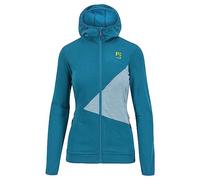 KARPOS 2500952-034 NUVOLAU W Fleece Sweatshirt Femme Corsair/Adriatic Blue Taille S
