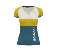 KARPOS 2500962-034 Moved Evo W Jersey T-Shirt Femme Lemon Curry/White/Corsair Taille M