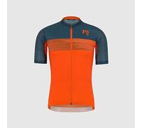 Karpos 2501101-056 Green Fire Jersey T-Shirt Homme Tangerine T/Outer Space Taille M