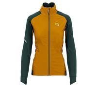 KARPOS 2501130-026 LAVAREDO W FLEECE Jacket Femme GOLD FLAKE/JUNGLE GREEN Taille XS