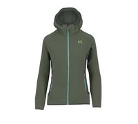 KARPOS 2501144-024 80'S Hoodie W Fleece Sweatshirt Femme Black Sand/Thyme Taille S