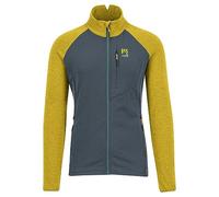 KARPOS 2531004-043 PIZZ. Evo F-Z Fleece Sweatshirt Homme Dark Slate/Lemon Curry Taille XL