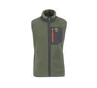 KARPOS 2531045-024 80'S Fleece Vest Sweatshirt Homme Thyme/Black Sand Taille M