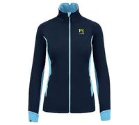 KARPOS 2532004-011 PIZZ.Evo W F-Z FL Sweatshirt Femme Sky Captain/Blue Atoll Taille S