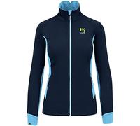 KARPOS 2532004-011 PIZZ.Evo W F-Z FL Sweatshirt Femme Sky Captain/Blue Atoll Taille XS