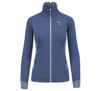 KARPOS 2532004-075 PIZZ.Evo W F-Z FL Sweatshirt Femme Vintage Indigo/Spring Lake Taille XS