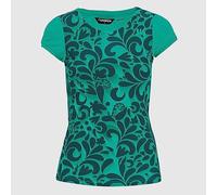 KARPOS 2532011-078 LOMA Print W Jersey T-Shirt Femme Pool Green/REFL.Pond Taille L