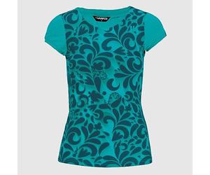 KARPOS 2532011-476 LOMA Print W Jersey T-Shirt Femme Bluebird/Moroccan Blue Taille S