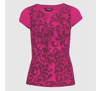 KARPOS 2532011-553 LOMA Print W Jersey T-Shirt Femme Cabaret/White Taille S