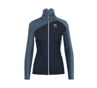 KARPOS 2532023-035 FEDERA F.-Z W Fleece Sweatshirt Femme Vulcan/Bering Sea/Mountain SPR Taille XS