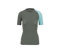 KARPOS 2532051-024 Din, Mer, 130 W T-S, Thermal Shirt Femme Thyme/Aqua Sky Taille XS