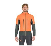 Karpos - Alagna Plus 2.0 Jacket - Veste coupe-vent homme Vibrant Orange / Woodland Gray - XL