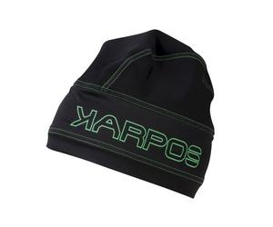 Karpos - Alagna W Cap - Bonnet femme Black / Green / Fluo - Taille unique