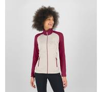 Karpos - Ambriozzola Full Zip - Sweatshirt femme Pristine / Beet Red - M