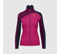Karpos - Federa Full-Zip Fleece - Polaire femme Pink / Boysenberry / Vulcan - XL
