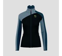Karpos - Federa Full-Zip Fleece - Polaire femme Vulcan / Spring Lake / Midnight - S