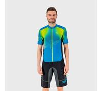 Karpos - Jump Jersey - Maillot VTT homme Print 1 - Indigo Blue / Black / Green - L
