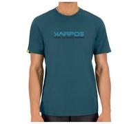 Karpos Loma Cotton Short Sleeve T-shirt Bleu XL Homme