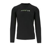 Karpos - Loma Jersey LS - T-shirt homme Black / Jasmine Green - XXL