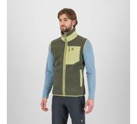 Karpos - Moiazza Retro Fleece Vest - Polaire sans manches homme Deep Depths / Tarragon - M