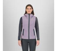 Karpos - Moiazza Retro Hoodie Vest - Polaire sans manches femme Lavender / Woodland Gray - XL