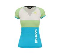Karpos - Moved Evo Jersey - T-shirt femme Blue Atoll / Paradise Green - M