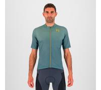 Karpos Val Viola Short Sleeve Jersey Gris L Homme Dark Slate / North Atlantic / Lemo