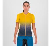 KARPOS 2501096-035 Verve Evo W Jersey T-Shirt Femme Lemon Curry/Ombre Blue Taille L