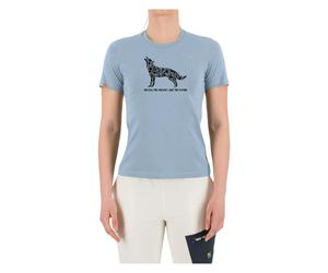 Karpos - Wild Animals W T-S - Femme - Tops - Bleu - Taille: 40 FR