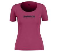 Karpos - Women's Loma Cotton T-Shirt - T-shirt - M - raspberry coulis