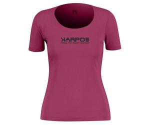 Karpos - Women's Loma Cotton T-Shirt - T-shirt - XS - raspberry coulis
