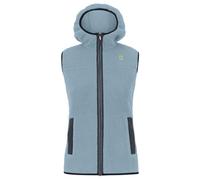 Karpos - Women's Moiazza Retro Hoodie Vest - Polaire sans manches - L - vaporous grey