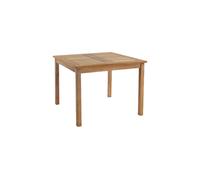 Karra - Table De Jardin Carrée Teck Marron
