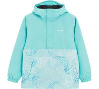 Karrimor Kids' Half Zip Windproof Hooded Long Sleeve Padded Softshell Jacket Bleu/Impression 9-10 (M) Male