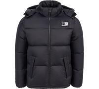 Karrimor Men's Base Camp Wind Resistant Duck Down Detachable Hood Long Sleeve Down Jacket Noir XL Male