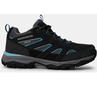 Karrimor Mount Waterproof Walking Shoes Womens Gris/Bleu 6 (39) Female