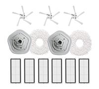 Karriter Lot de 13 accessoires de rechange lavables pour aspirateur robot W10/W10 Pro