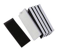 Karriter Lot de 5 éponges + 5 filtres HEPA pour aspirateur robot A4