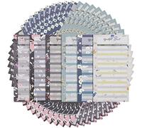 Karriter Lot de 60 feuilles de budget pour budgétisation et gestion des finances, livre de compte, organiseur de factures