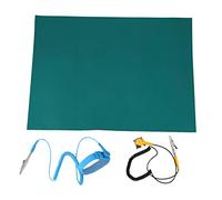 Karriter Tapis antistatique de réparation de téléphone avec fil de terre ESD poignet pour réparation mobile tapis de soudure