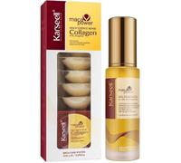 Karseell MACA CARE SYSTEM Coffret 8 Masques Cheveux Collagene Monodose 12ml + Serum Huile Argan 50ml Coco Avocat Karité Réparation Profonde Hydratation Intense Antifrizz Cheveux Secs Abîmés