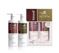 Karseell Sets de Shampooing et Après-shampooings, Soin Réparateur pour Cheveux Secs et AbiméS Tous Types de Cheveux, 2 x 500ml