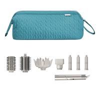 KarSyon Shark Étui de Transport pour sèche-Cheveux Dyson Airwrap Brosse Revlon Outils à Cheveux Sac de Transport Plat Fer à friser, Bleu Sarcelle, M, Portabilité :