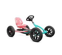 BERG Kart à pédales Buddy Lua | 3-8 ans, cadre robuste, selle réglable, volant réglable