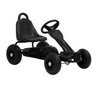 Kart à pédales avec pneus 90 x 50 x 51 cm fer et plastique noir