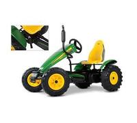Kart à pédales - BERG John Deere BFR-3 - Essieu oscillant - Freinage BFR-3 - 3 vitesses - Vert, Jaune et Noir