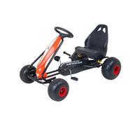 Kart à pédales couleur rouge